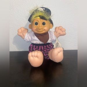 Troll Kidz SINBAD 2314 Pirate Doll vintage still with original tag Russ Brand